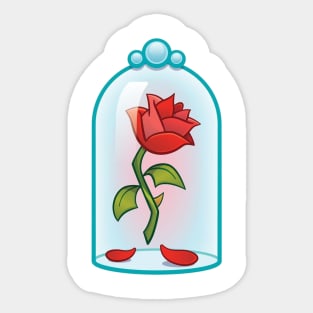 Rose Vector Design Sticker